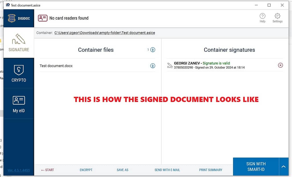 digital signing 6 A visual, step-by-step guide on how to digitally sign documents in Estonia. Brokerly, we do more.