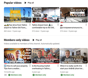 popular real estate videos